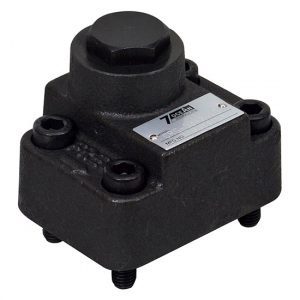 Right angle check valve